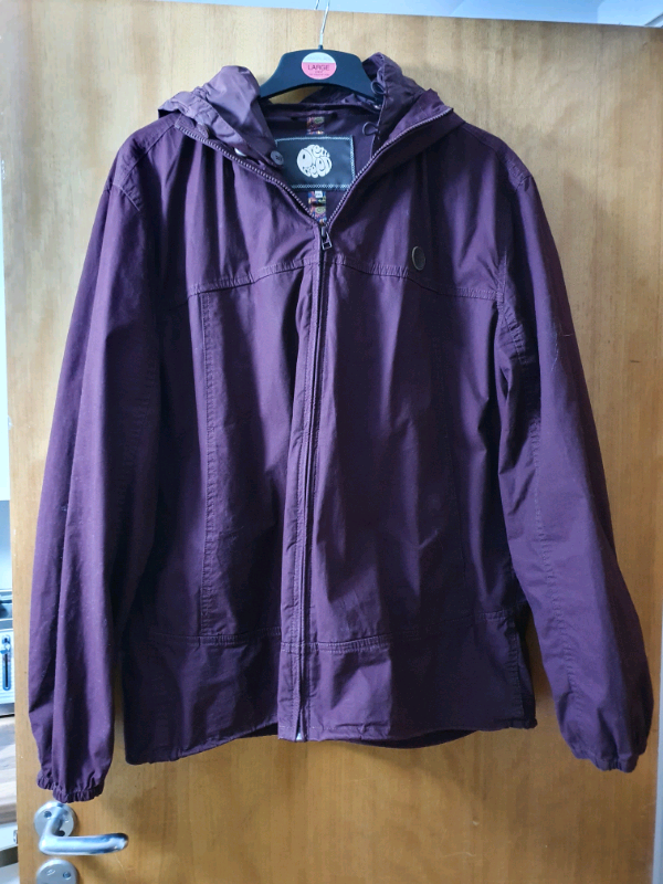 purple pretty green jacket